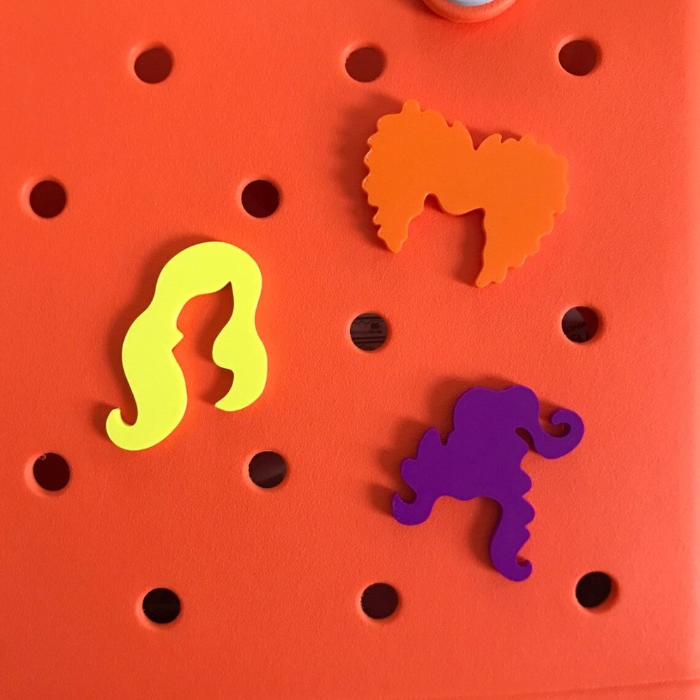 3D Printed Sanderson Sisters Hocus Pocus Bogg Bag Bit Charms